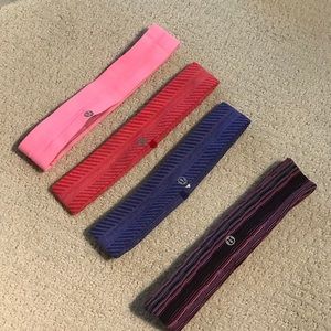 Lululemon headband bundle (4). Great condition!
